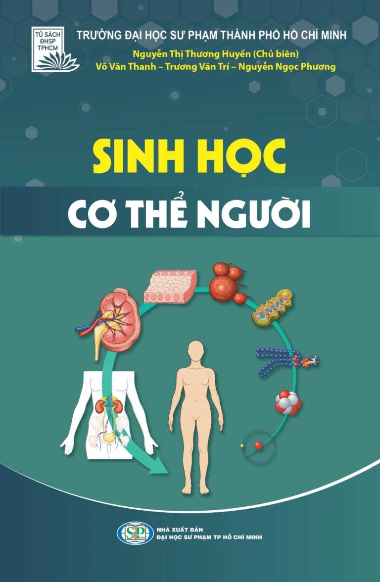 Bìa giáo trình Sinh học cơ thể người, Nguyễn Thị Thương Huyền chủ biên